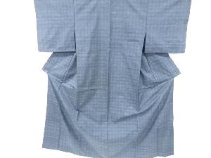 花菱模様織出し本場泥大島紬着物